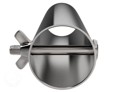 Assembly of a marquee with the screw system