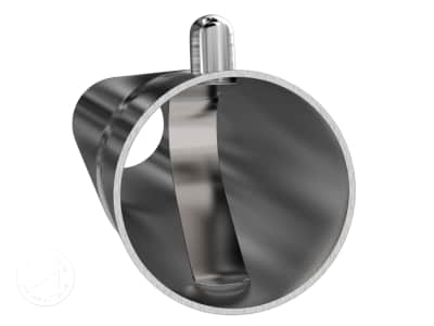 Assembling a marquee with a click system