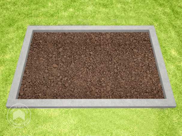 strip foundation for garden sheds