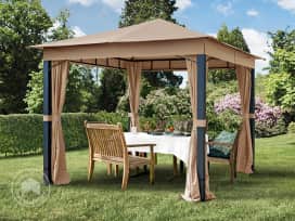 Garden Gazebo Sunset Premium 3x3m, cappuccino Garden Gazebo Sunset Premium 3x3m, cappuccino