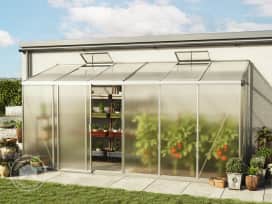 436 x 147 cm Lean-to greenhouse