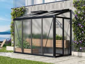 263 x 132 cm Lean-to greenhouse