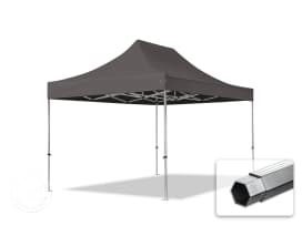 3x4.5m PES 800 Pop Up Gazebo PROFESSIONAL Aluminium 40 mm, dark grey 3x4.5m PES 800 Pop Up Gazebo PROFESSIONAL Aluminium 40 mm, dark grey