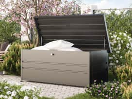 182 x 84 cm Garden storage box, anthracite grey
