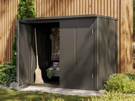 156 x 84 cm Garden shed, anthracite