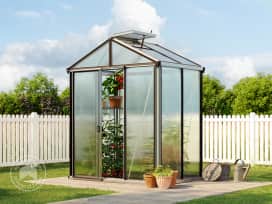 199 x 137 cm Greenhouse, aluminium, no extras 199 x 137 cm Greenhouse, aluminium, no extras