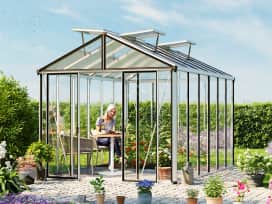 263 x 388 cm Greenhouse, aluminium