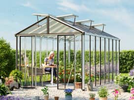 263 x 514 cm Greenhouse, aluminium