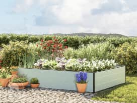 195 x 150 x 39 cm Raised garden bed, Aluminium anodised