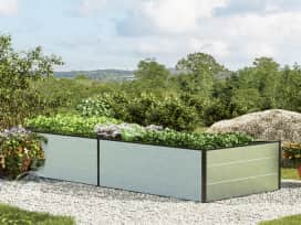235 x 99 x 39 cm Raised garden bed, Aluminium anodised 235 x 99 x 39 cm Raised garden bed, Aluminium anodised