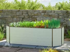 167 x 119 x 77 cm Raised garden bed, Aluminium anodised