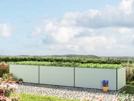 490 x 77 x 77 cm Raised garden bed, Aluminium anodised 490 x 77 x 77 cm Raised garden bed, Aluminium anodised