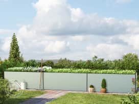 579 x 77 x 77 cm Raised garden bed, Aluminium anodised