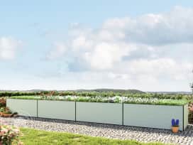 771 x 77 x 77 cm Raised garden bed, Aluminium anodised