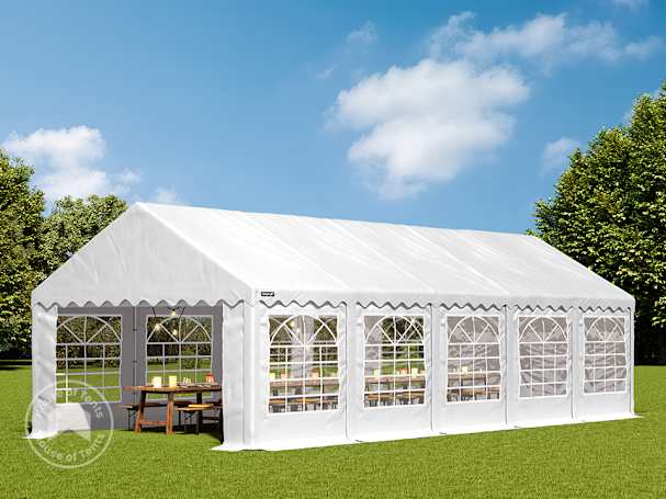 4x10m Marquee / Party tent, PVC 700, white