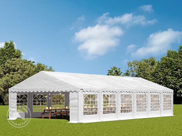 6x12m Marquee / Party tent, PVC 700, white 6x12m Marquee / Party tent, PVC 700, white