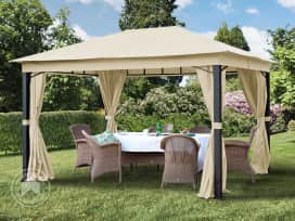 Garden Gazebo Sunset Premium, 3x4m, champagne