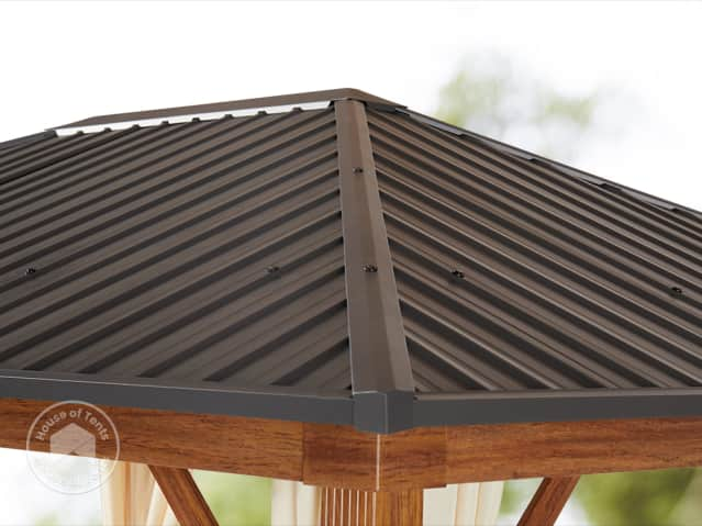 Find hardtop gazebos for all-year use