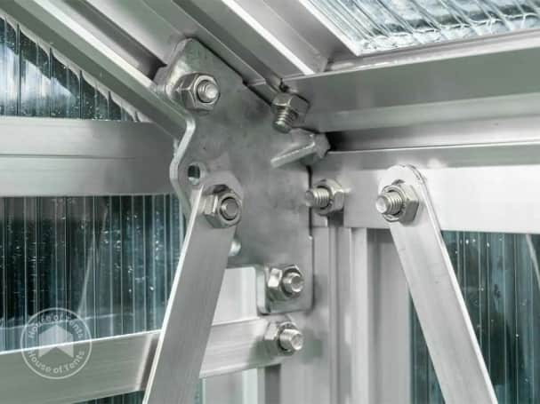 Strong aluminium frame