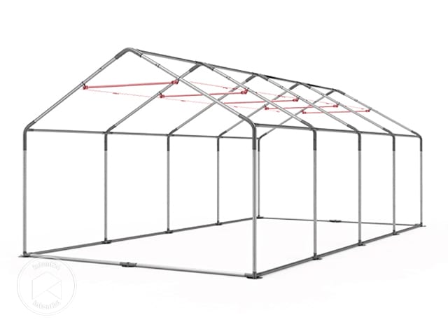 Tente de réception Plein Air (3x4m) 12m² - mixte - avec registre