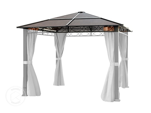 Kit Pièces De Rechange Tente Tonnelle 3x3m - 9 Pièces : Connecteurs D'Angle, Centre & Pieds - Plastique - 2