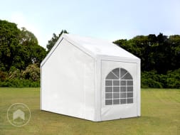 3x2 m tente de réception, PE 240 g/ m², H. 2 m, blanc