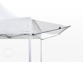 Auvent de 3 m pour tonnelles pliantes PREMIUM et PROFESSIONAL avec bâche polyester, blanc Auvent de 3 m pour tonnelles pliantes PREMIUM et PROFESSIONAL avec bâche polyester, blanc