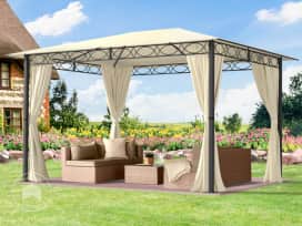 3x4 m, Tonnelle de jardin, Paradise Premium, champagne 3x4 m, Tonnelle de jardin, Paradise Premium, champagne