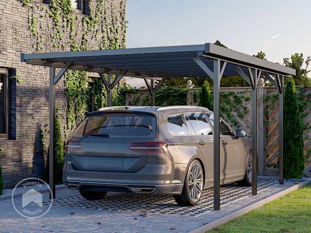 3,05x5,04m Carport, anthracite 3,05x5,04m Carport, anthracite