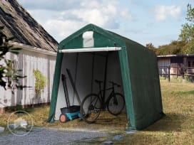 SoBuy Abri de Jardin Tente de Stockage Multifonctionnel Abri de Vélo Garage  pour Extérieur en Couleur d'Argent, 120x176x163 cm, KLS11 : :  Jardin