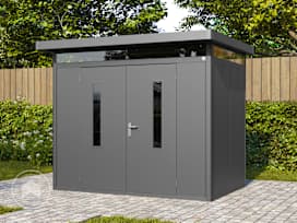 263 x 180 cm Abri de jardin, anthracite 263 x 180 cm Abri de jardin, anthracite