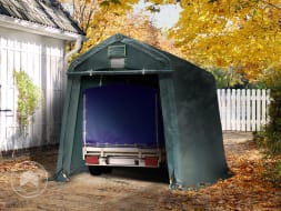 2,4x3,6m, Namiot garażowy PVC 500 ciemnozielony
