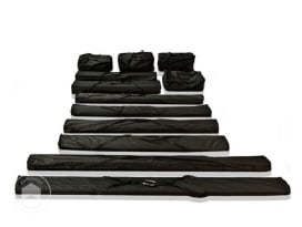 Zestaw toreb Oxford do namiotu imprezowego Pro Ultra / namiotu magazynowego PVC Professional - szerokość 4 m, wysokość 2,6 m