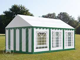 3x6m Namiot imprezowy, PVC 700, zielono-biały 3x6m Namiot imprezowy, PVC 700, zielono-biały