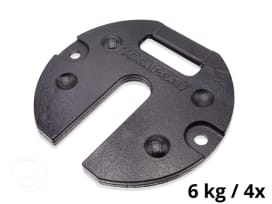 4 szt. płyt do namiotów ekspresowych