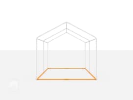 Uniwersalna rama podłogowa 3x4 do namiotów imprezowych, pawilonów