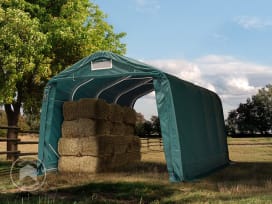 Namiot rolniczy 3,3x4,8 m, PVC 550, ciemnozielony