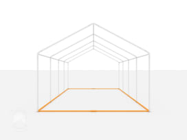 Uniwersalna rama podłogowa 04x08 do namiotów imprezowych, pawilonów