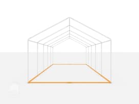 Uniwersalna rama podłogowa 4x10 do namiotów imprezowych, pawilonów