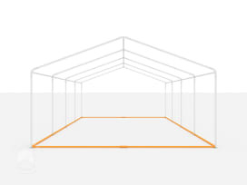 Uniwersalna rama podłogowa 05x08 do namiotów imprezowych, pawilonów