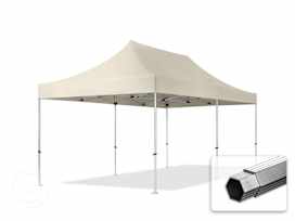 3x6 m Namiot Ekspresowy PROFESSIONAL Alu 40 mm, kremowy