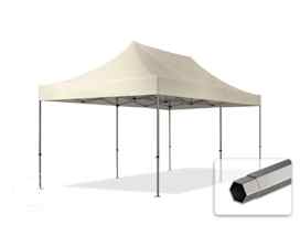 3x6 m Namiot Ekspresowy, PREMIUM Stal 40mm, kremowy