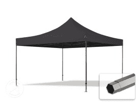4x4 m Namiot Ekspresowy, PREMIUM Stal 40mm, czarny 4x4 m Namiot Ekspresowy, PREMIUM Stal 40mm, czarny