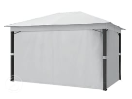 Ściany boczne (4 szt. komplet) do pawilonu ogrodowego Sunset Premium 3x4m, kolor szary