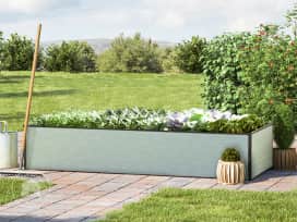 77 x 195 x 39 cm Grządka podwyższona, aluminium anodowane