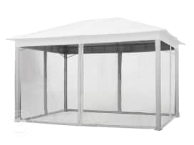 Moskitiera (4szt. komplet) do pawilonu ogrodowego Sunset Classic 3x4m, szary
