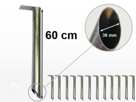12 Profesjonalnych gwoździ mocujących