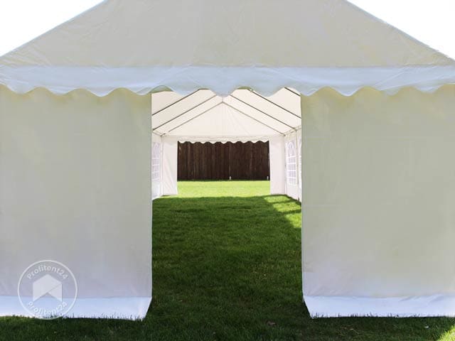 PVC Partytent 3x9m wit, waterdicht (6139