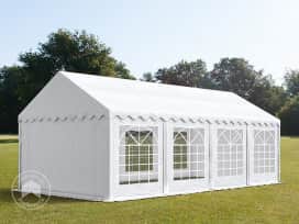 Partytent 3x8 m, PVC 700, wit