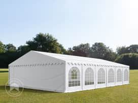Partytent 8x12 m, PVC 750, met Grondframe, wit